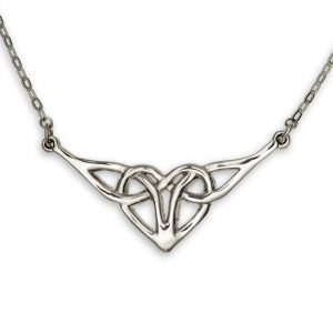 Celtic Inerlaced heart Necklet