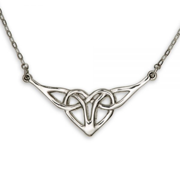 Celtic Inerlaced heart Necklet