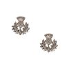 Scottish Thistle Pewter Earrings