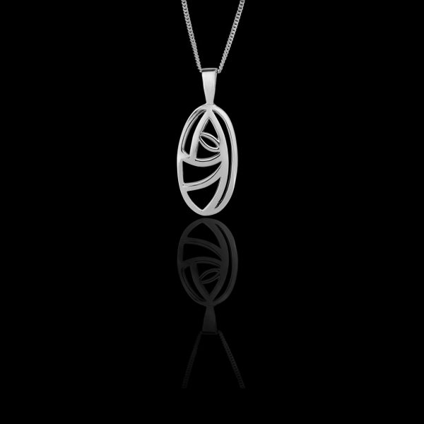 Mackintosh Glasgow Rose Pendant