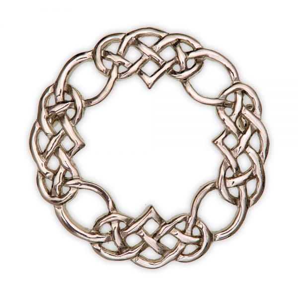 Celtic Eternal Interlace Brooch