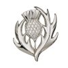 Scottish Thistle Pewter Brooch