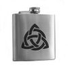 Celtic Interlace Hip Flask