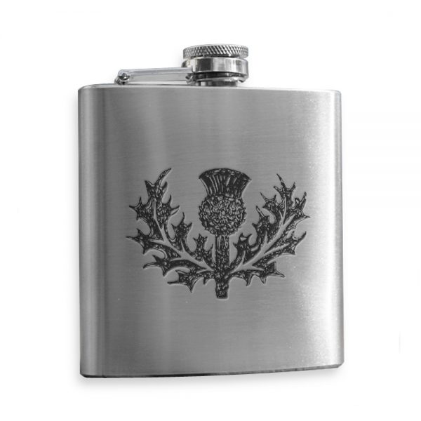 Scottish Thistle Hip Flask