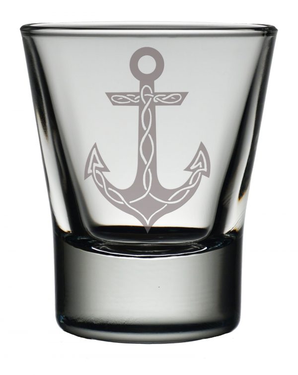 Dram Glass With Anchor