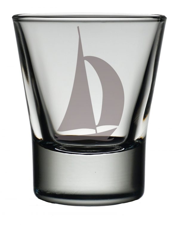 Sailing Yacht Dram Glass