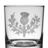 Traditional Scottish Thistle Whisky Tumbler