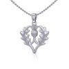 Peter Stone Scottish Thistle Pendant