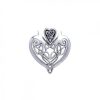 Celtic Heart Knotwork Pendant