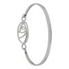 Mackintosh Glasgow Rose Sterling Silver Bangle 0288