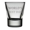 Worlds Best Dad Dram Glass